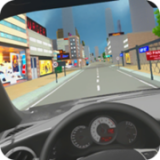 驾驶汽车3D模拟