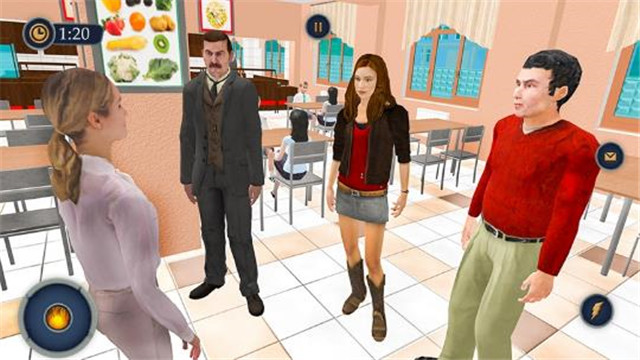 高中校园模拟器