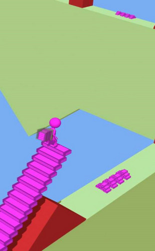 接梯跑酷游戏